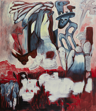 flatlands acrylic and oil on canvas 160x140 2013