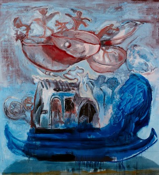 flatlands II 160x140 oil on canvas 2013