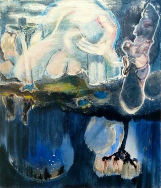 fetish oil and wax on canvas 60x50 2016