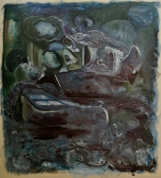 untitled oil on canvas 168x152 2017