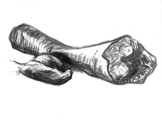 bones charcoal 30 x42