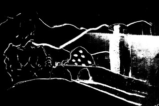 dark landscape  digital print 30 x 42   2020