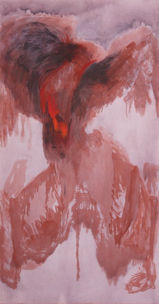 given  wax and oil on canvas 200 x 105 2009